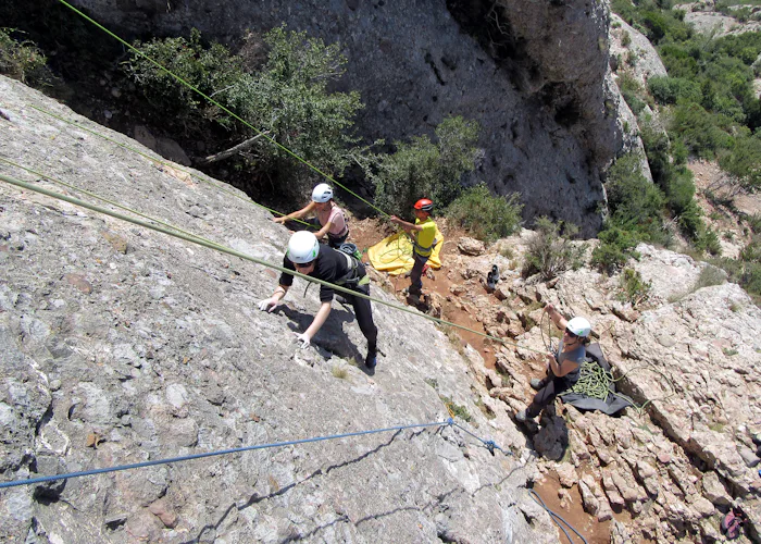 Rock climbing initiation course in Barcelona- Marc Vilaplana - 4