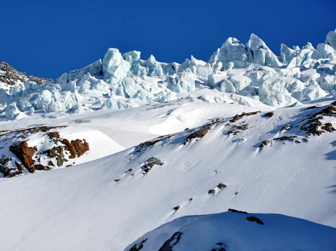 Glacier du Trient heliboarding trip