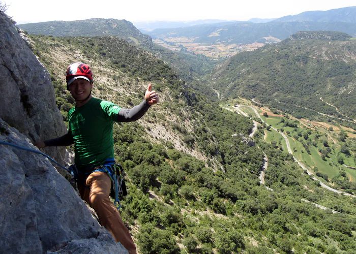 Multi-pitch climbing in the Montsec Range - Marc Vilaplana - 1