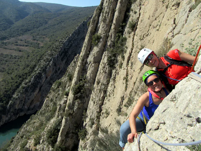 Multi-pitch climbing in the Montsec Range - Marc Vilaplana - 3