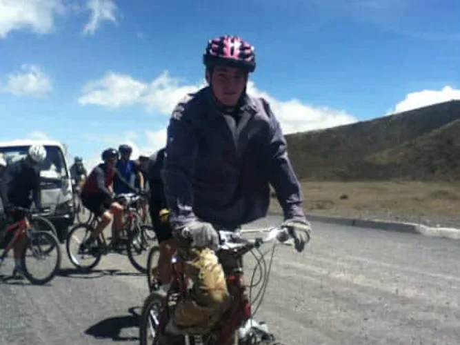 Cycling in Cotopaxi National Park