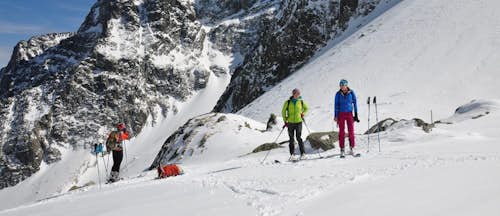 Ski touring for beginners in the Polish Tatras