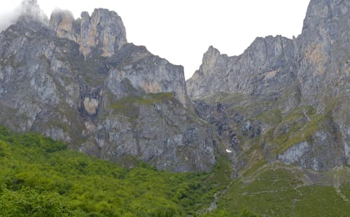 Cantabrian Mountains, Spain, Guided Rock Climbing