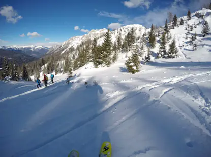 Freeride skiing days in Val di Sole, Trentino