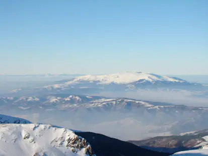 1-day snowshoeing to the top of Vitosha mountain