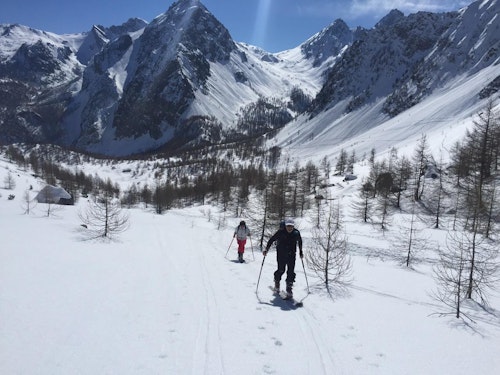 Ski touring trip in Val Maira, Italy