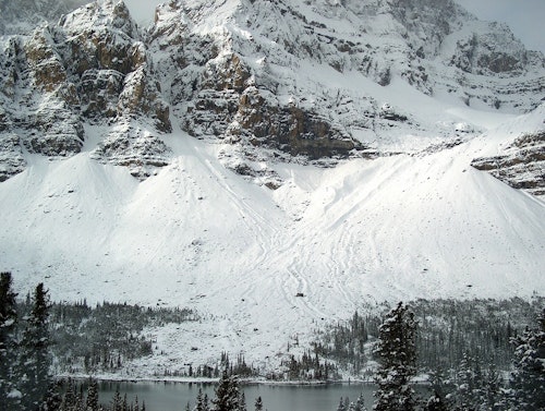 Ski mountaineering in the Canadian Rockies