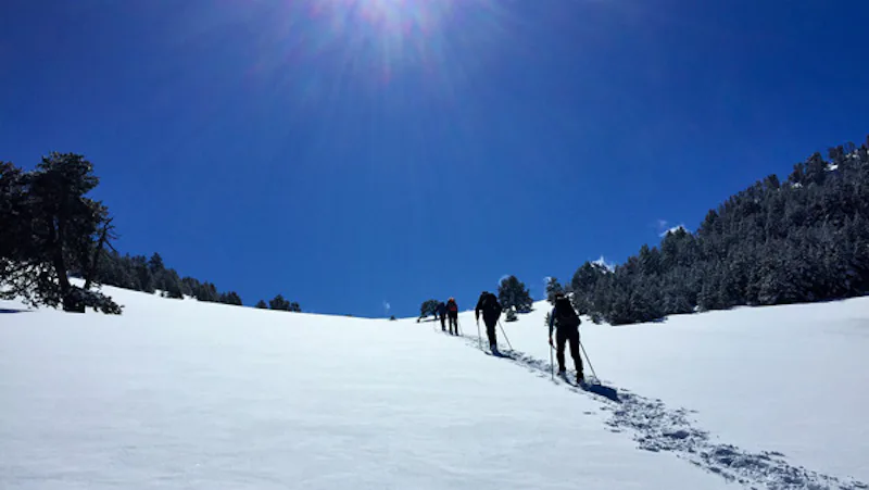 Snowshoeing in the Aiguestortes National Park