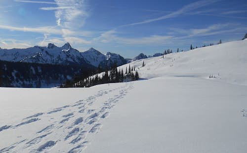 Chablais Snowshoe Traverse: Megevette to Lake Geneva