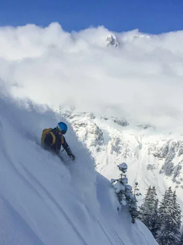 Freeride ski for beginners in Central Switzerland