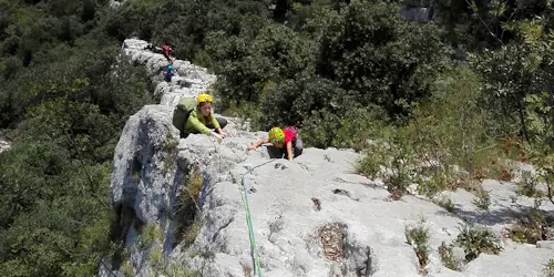 Curso de escalada en roca de 3 días en Arco, Italia