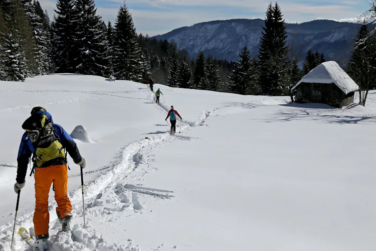 Moderate Ski Touring day trips in the Julian Alps