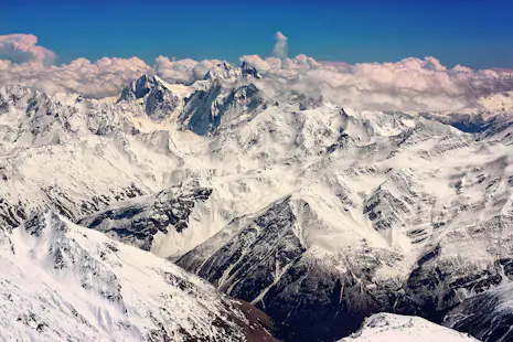 Central Caucasus 9-day winter mountaineering tour