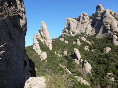 Montserrat one or more day guided hiking traverse