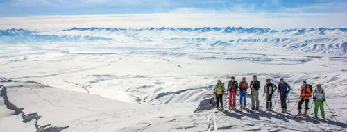 8 jours de ski de randonnée dans la vallée de Suusamyr, Kirghizistan