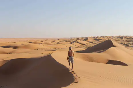 9-day trail running tour in Oman