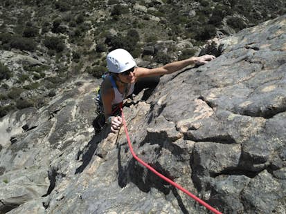 Rock climbing day trips in La Cabrera