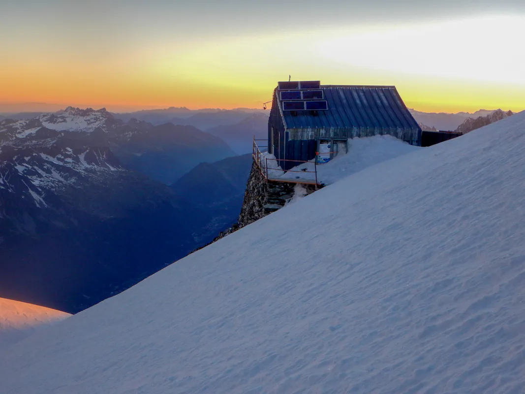 Mont Blanc hut