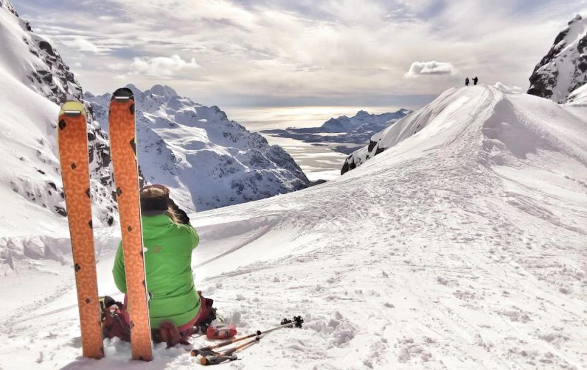 One-week ski tour in the Lofoten Islands, Norway