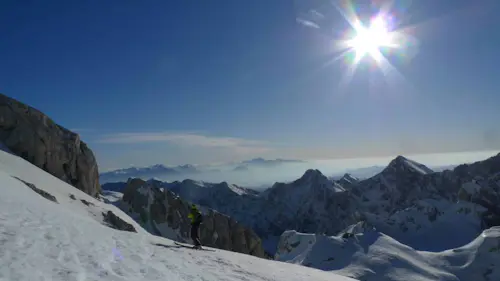 6-day Julian Alps guided ski safari