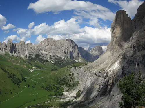 5 jours de voies d'escalade en grandes voies dans les Dolomites