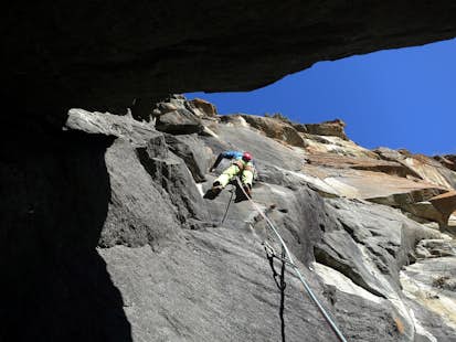 1-day Multi-Pitch rock climbing routes in the Aosta Valley