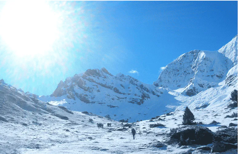 Sierra de Urbasa winter