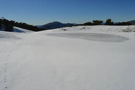 Crête de l’Audibergue (Préalpes d’Azur) snowshoeing tour