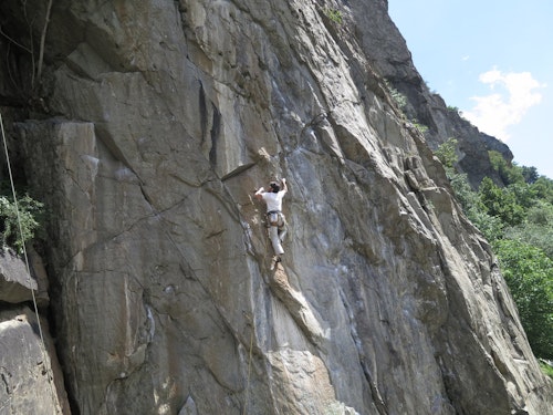 1-day climbing Crags in the Aosta Valley