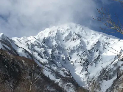 Mt Rishiri winter alpine climb, North East Ridge