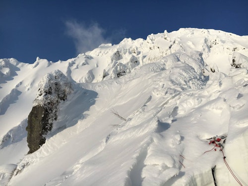 Mt Rishiri winter alpine climb, East Ridge
