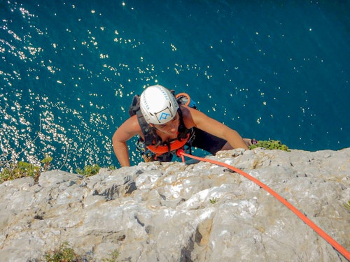 7-day rock climbing program in Sardinia