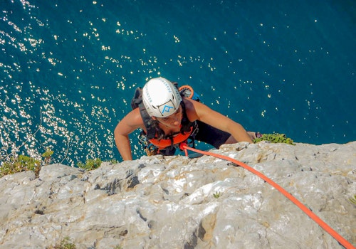 7-day rock climbing program in Sardinia