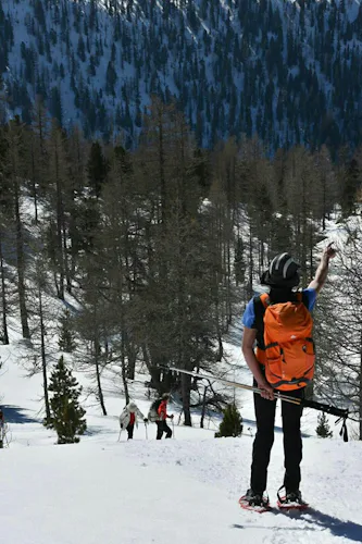 Snowshoeing Prealpes d'Azur
