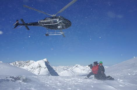 Trient private guided heliski day