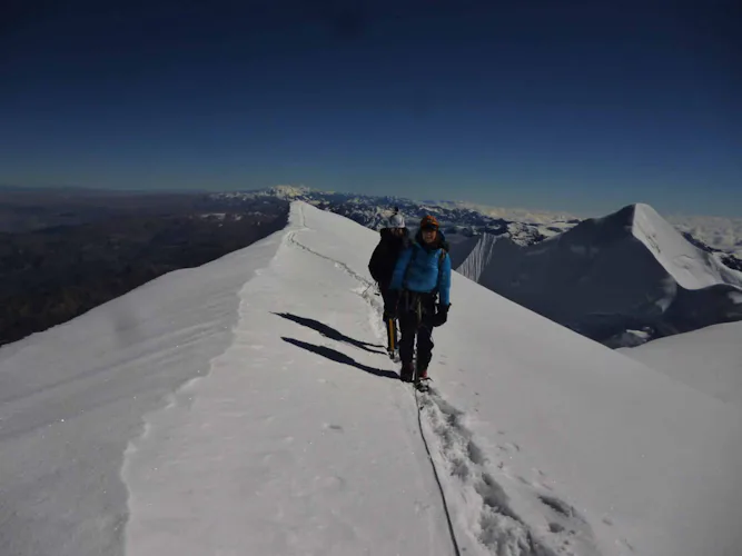17-day climbing traverse in Bolivia's Cordillera Real 3