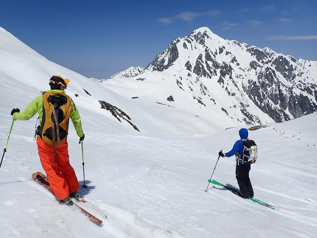 Champéry ski touring freeride