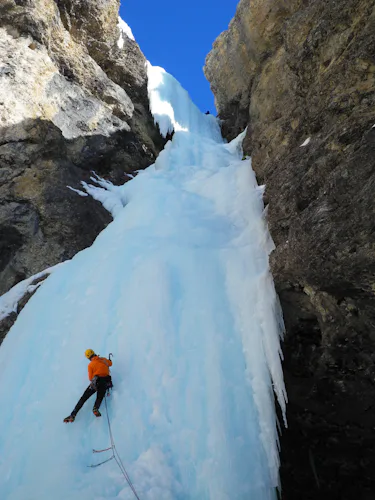 Julian Alps ice climbing