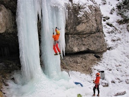 Julian Alps ice climbing