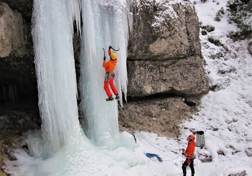 Julian Alps, Italy, Guided Ice Climbing