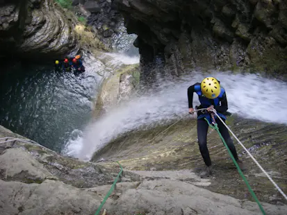 Canyoning trip in the Pyrenees
