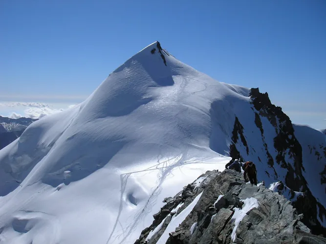 Allalinhorn Normal Route ascent, Switzerland