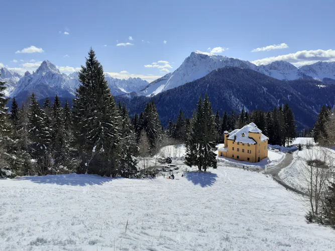 Carnic Alps, Friulian Dolomites, Guided Snowshoeing