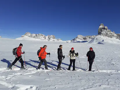 Dolomites, South Tyrol, Guided Snowshoeing