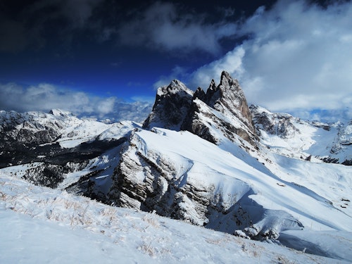 6-day snowshoe adventure in the Dolomites
