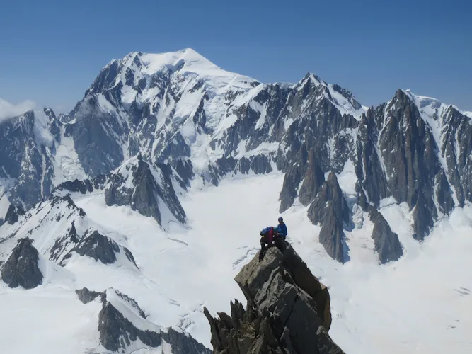 Dent du Geant, Normal Route 1-day ascent - France