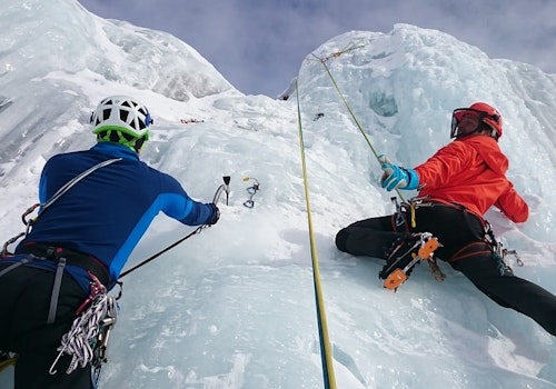 Ice climbing for beginners around Sesto