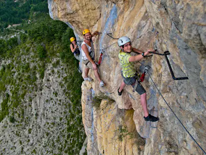 Vicdessos (face nord) Pyrénées Via Ferrata