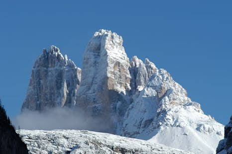 Tre Cime di Lavaredo ski tour for advanced skiers