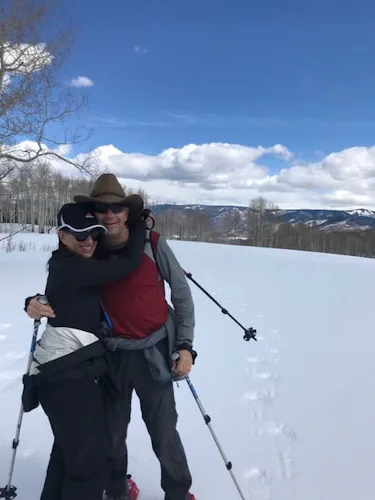 Snowshoeing tour in Aspen
